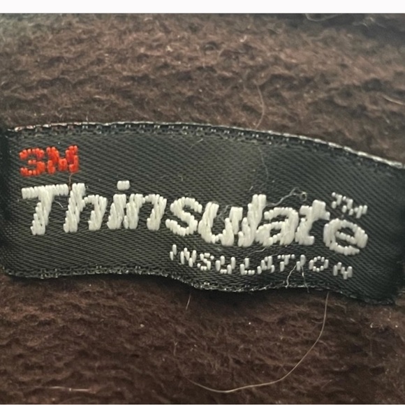 Sperry slip on waterproof rubber & leather boot thinsulate brown blue size 7 1/2 - Picture 10 of 13